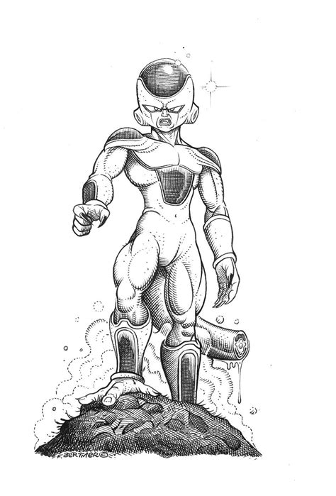 pictures of frieza|frieza sketch.